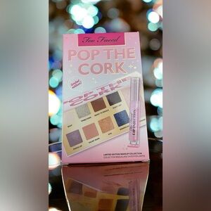 Too faced pop the cork limited edition Lip Injection Plump & Face & Eye palette